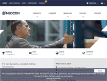 Tablet Screenshot of nedcon.com